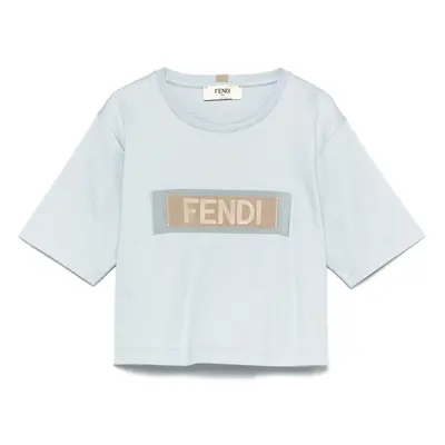 FENDI - Logo Cropped T-shirt