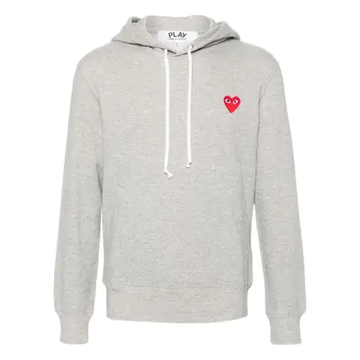 COMME DES GARCONS PLAY - Logo Cotton Hoodie