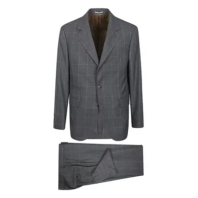 BRUNELLO CUCINELLI - Wool Single-breasted Suit