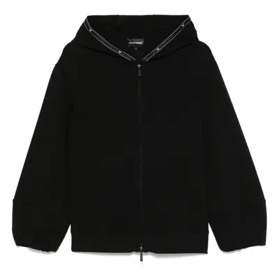 EMPORIO ARMANI - Logo Cotton Hoodie