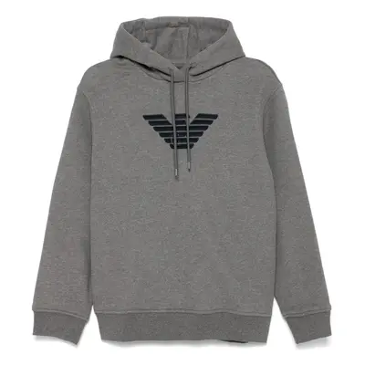 EMPORIO ARMANI - Logo Cotton Hoodie