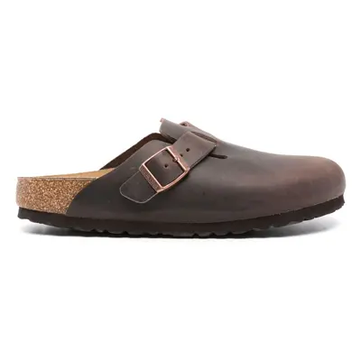 BIRKENSTOCK - Boston Oiled Leather Slippers