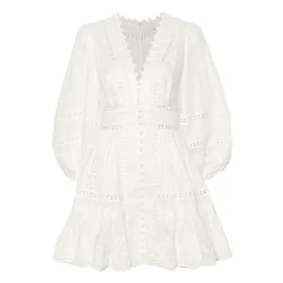 ZIMMERMANN - Lace Trimmed Mini Dress