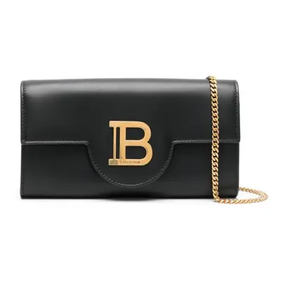 BALMAIN - B-buzz Leather Wallet On Chain