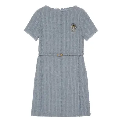 GUCCI - Wool Tweed Mini Dress