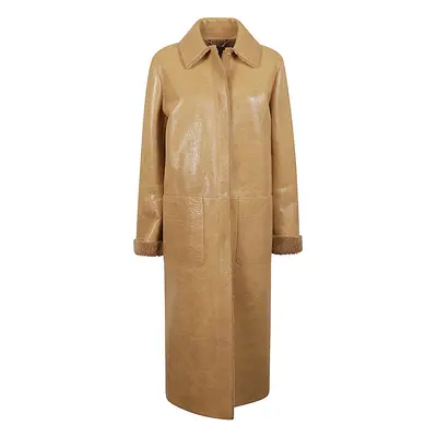 FENDI - Leather Coat