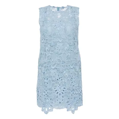 ERMANNO SCERVINO - Embroidered Lace Short Dress