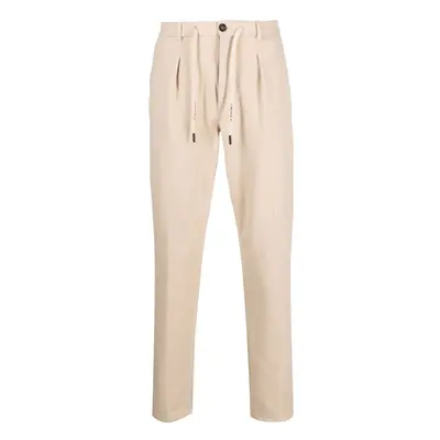 CIRCOLO - Drawstring Cotton Trousers