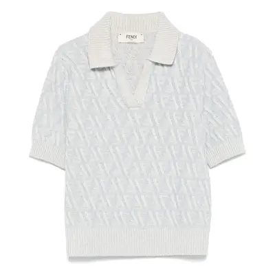 FENDI - Wool And Cashmere Polo Shirt