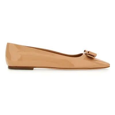 FERRAGAMO - Vara Leather Ballet Flats