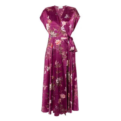 PIERRE-LOUIS MASCIA - Printed Silk Long Dress