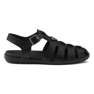 PRADA - Rubber Cage Sandals