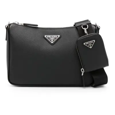 PRADA - Leather Crossbody Bag