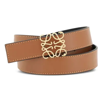 LOEWE - Anagram Reversbile Leather Belt