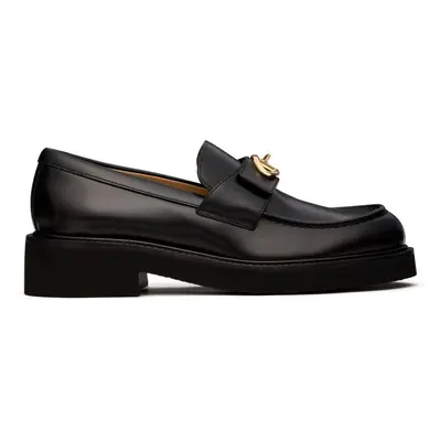 VALENTINO GARAVANI - Vlogo Locker Leather Loafers