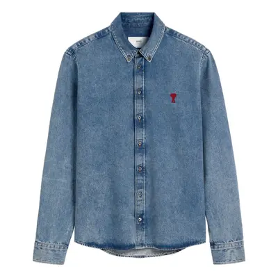 AMI PARIS - Denim Cotton Shirt