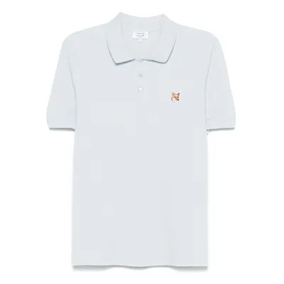 MAISON KITSUNE' - Fox Head Cotton Polo Shirt