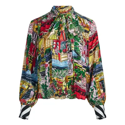 ALICE+OLIVIA - Printed Blouse