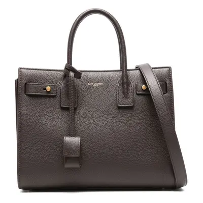 SAINT LAURENT - Sac De Jour Baby Leather Handbag