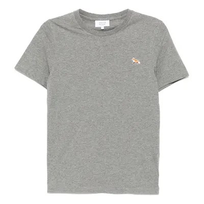 MAISON KITSUNE' - Baby Fox Patch Cotton T-shirt