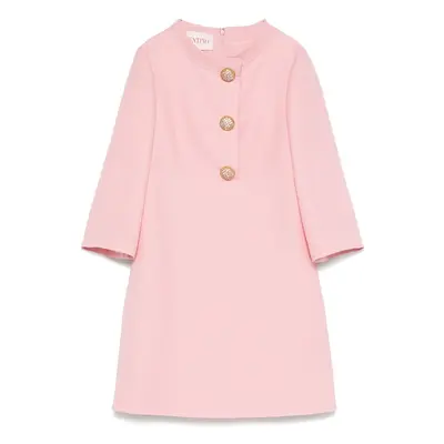 VALENTINO - Wool And Silk Short Dress