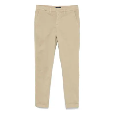 FAY - Slim Fit Gabardine Trousers