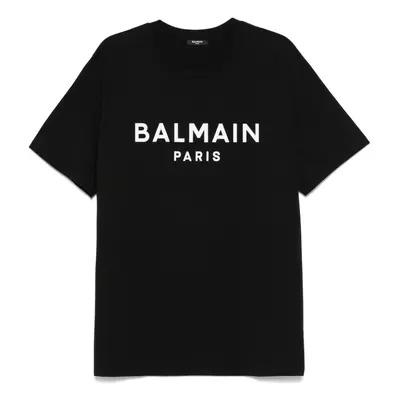 BALMAIN - Cotton Printed T-shirt