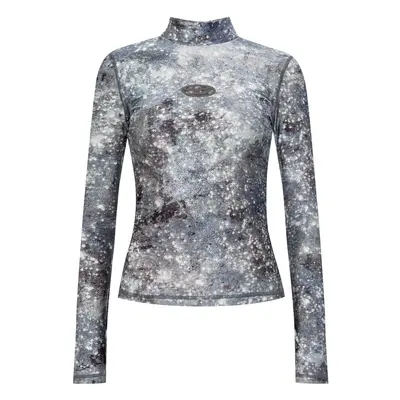 DIESEL - Printed High-neck Top