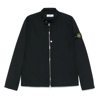 STONE ISLAND - Logo Zipped Jacket