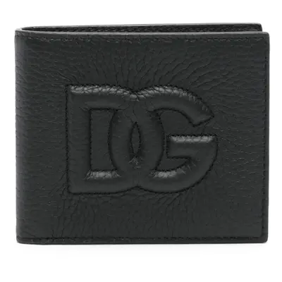 DOLCE & GABBANA - Embossed Bi-fold Wallet