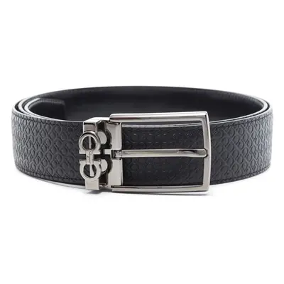 FERRAGAMO - Gancini Leather Belt