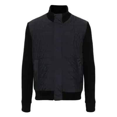 HERNO - Nylon And Wool Bomber Jacket