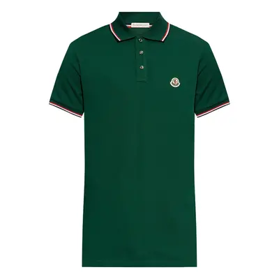 MONCLER - Logo Cotton Polo Shirt