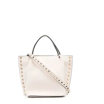 VALENTINO GARAVANI - Rockstud Small Leather Tote Bag