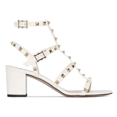 VALENTINO GARAVANI - Rockstud Leather Sandals