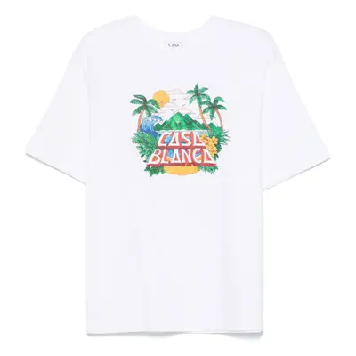 CASABLANCA - Short Sleeve T-shirt With Print