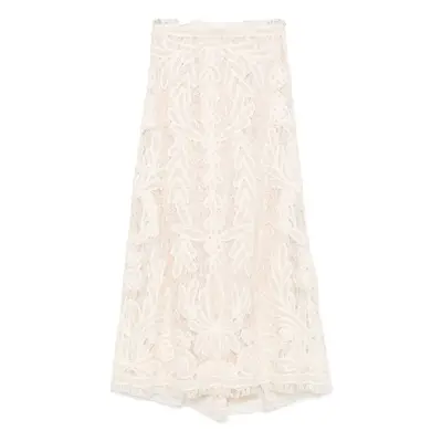 PAROSH - Lace Midi Skirt