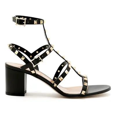 VALENTINO GARAVANI - Rockstud Leather Sandals