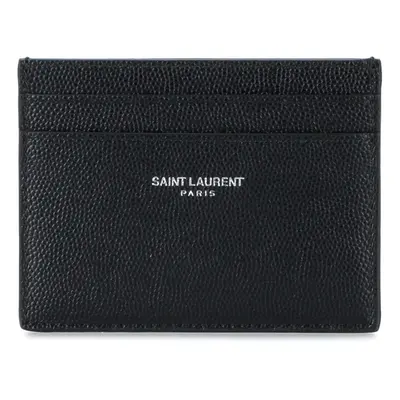 SAINT LAURENT - Leather Credit Card Case