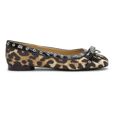 GANNI - Leopard Print Ballets