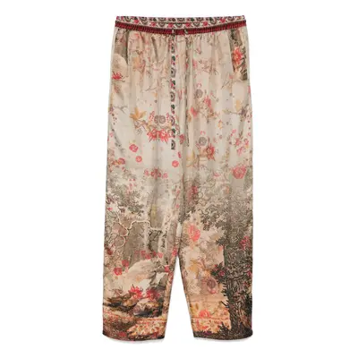 PIERRE-LOUIS MASCIA - Printed Silk Trousers