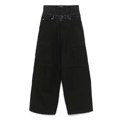 BALENCIAGA - Cotton Layered Cargo Trousers