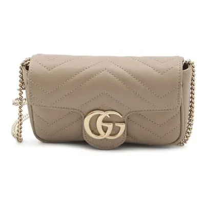 GUCCI - Gg Marmont Leather Mini Bag