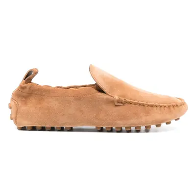 TOD'S - Gommino Suede Leather Loafers