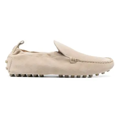 TOD'S - Gommino Suede Leather Loafers