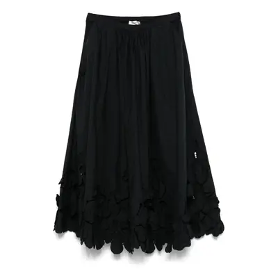 FORTE FORTE - Embroidered Cotton Skirt