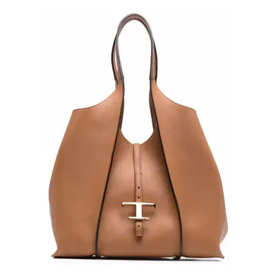 TOD'S - T Timeless Medium Leather Tote Bag