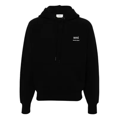 AMI PARIS - Logo Organic Cotton Hoodie