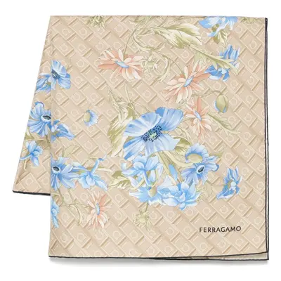 FERRAGAMO - Printed Silk Foulard