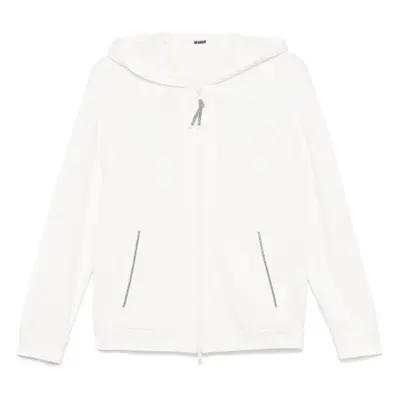 BRUNELLO CUCINELLI - Cotton And Silk Blend Hoodie